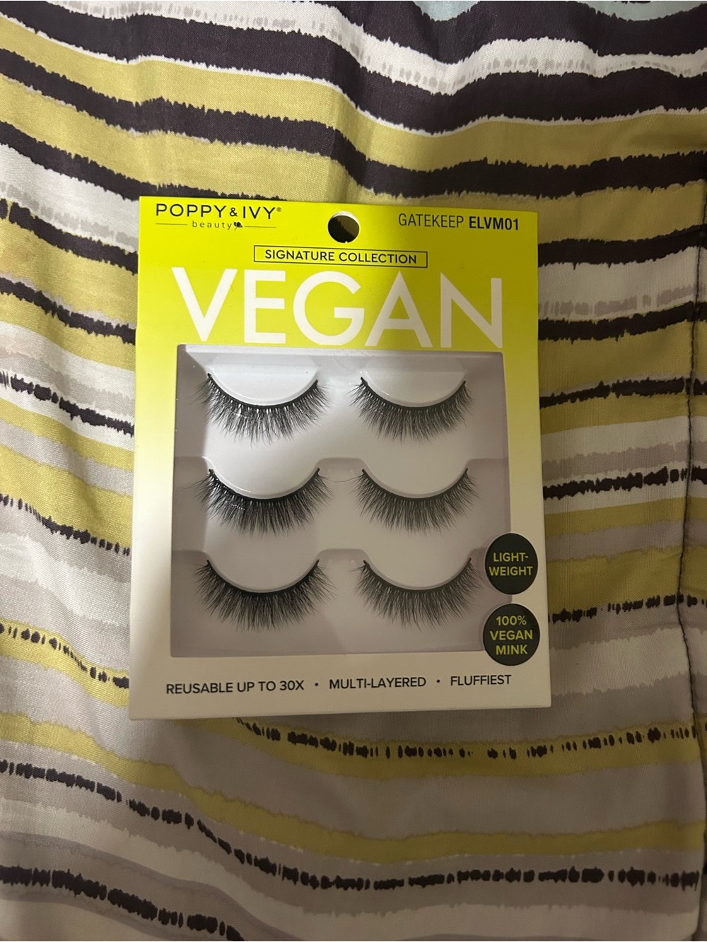 Poppy & Ivy Vegan False Lashes Trio - Black